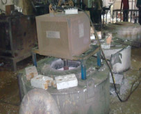 Electrical Holding Furnace with Degasser